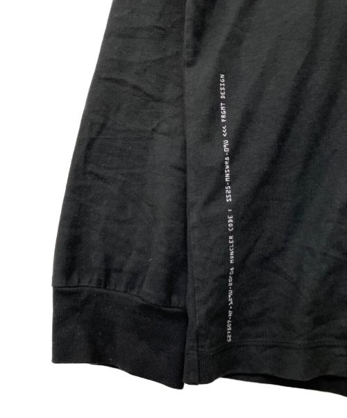 MONCLER（モンクレール）MONCLER (モンクレール) GENIUS FRGMT LONG SLEEVE T-SHIRT ブラック サイズ:XLの古着・服飾アイテム