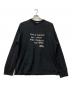 MONCLER（モンクレール）の古着「GENIUS FRGMT LONG SLEEVE T-SHIRT」｜ブラック