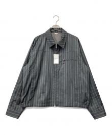 417 by EDIFICE（417 バイ エディフィス）の古着「TRツイル ジップブルゾン」｜グレー