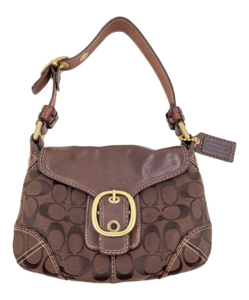 COACH（コーチ）COACH (コーチ) ワンショルダーバッグ ダークブラウンの古着・服飾アイテム