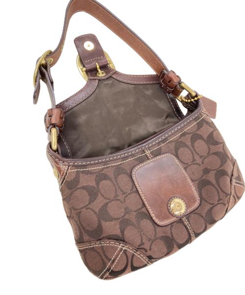 COACH（コーチ）COACH (コーチ) ワンショルダーバッグ ダークブラウンの古着・服飾アイテム