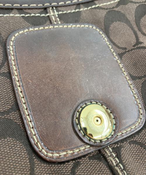 COACH（コーチ）COACH (コーチ) ワンショルダーバッグ ダークブラウンの古着・服飾アイテム