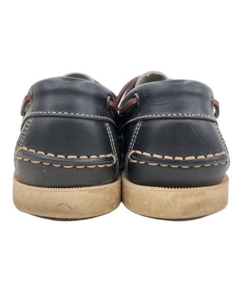 PARABOOT（パラブーツ）PARABOOT (パラブーツ) デッキシューズ ベージュ×ブラック サイズ:7 1/2の古着・服飾アイテム