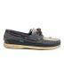中古・古着 PARABOOT (パラブーツ) デッキシューズ ベージュ×ブラック サイズ:7 1/2：12000円