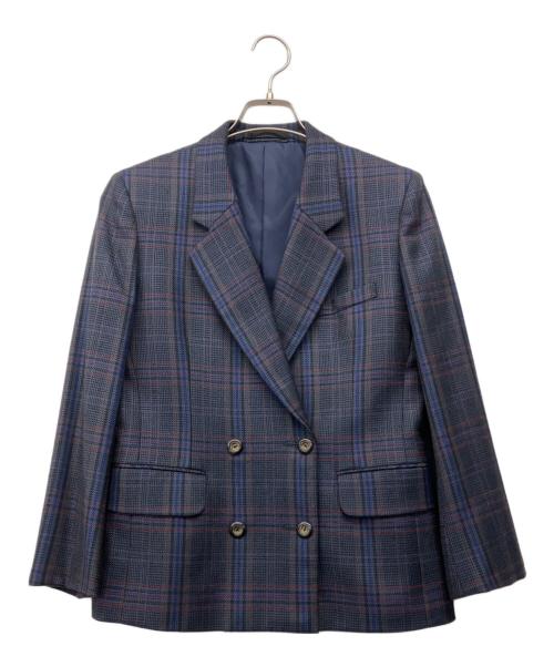 Burberry's（バーバリー）Burberry's (バーバリー) 90'sダブルスカートスーツ ネイビー サイズ:7Aの古着・服飾アイテム