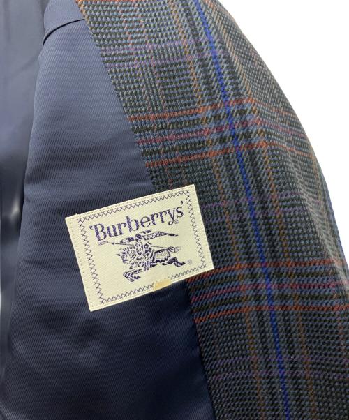 Burberry's（バーバリー）Burberry's (バーバリー) 90'sダブルスカートスーツ ネイビー サイズ:7Aの古着・服飾アイテム