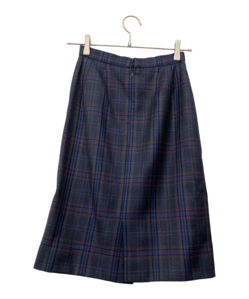 Burberry's（バーバリー）Burberry's (バーバリー) 90'sダブルスカートスーツ ネイビー サイズ:7Aの古着・服飾アイテム