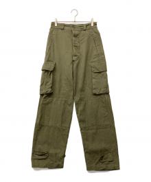 French Army（フランス軍）の古着「ミリタリーカーゴパンツ」｜オリーブ