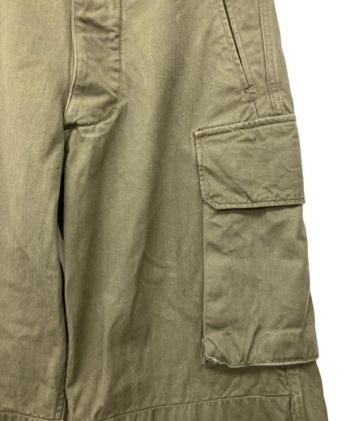 French Army（フランス軍）French Army (フランス軍) ミリタリーカーゴパンツ オリーブ サイズ:78.5cm(W31)の古着・服飾アイテム