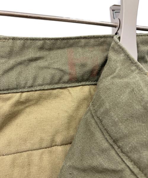 French Army（フランス軍）French Army (フランス軍) ミリタリーカーゴパンツ オリーブ サイズ:78.5cm(W31)の古着・服飾アイテム