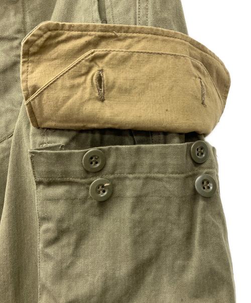 French Army（フランス軍）French Army (フランス軍) ミリタリーカーゴパンツ オリーブ サイズ:78.5cm(W31)の古着・服飾アイテム