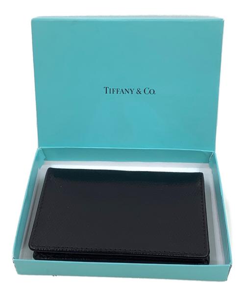 TIFFANY & Co.（ティファニー）Tiffany & Co. (ティファニー) カードケース ブラックの古着・服飾アイテム