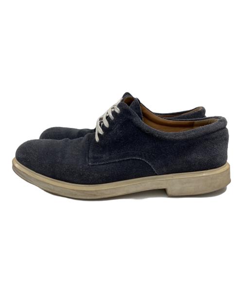 Salvatore Ferragamo（サルヴァトーレ フェラガモ）Salvatore Ferragamo (サルヴァトーレ フェラガモ) スウェードスニーカー ネイビー サイズ:9の古着・服飾アイテム