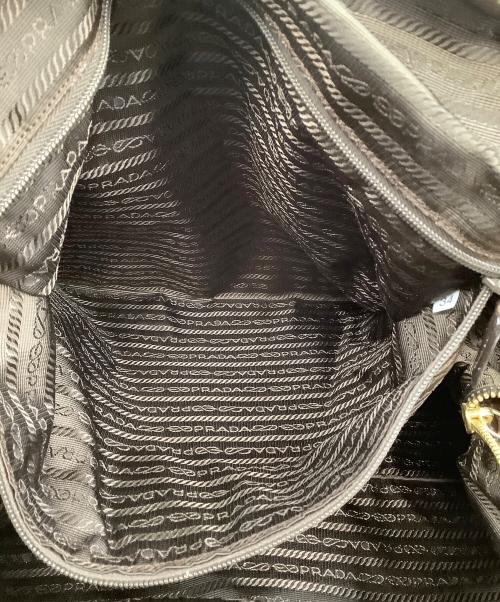 PRADA（プラダ）PRADA (プラダ) OLD PRADA　ボストンバッグ ブラウンの古着・服飾アイテム