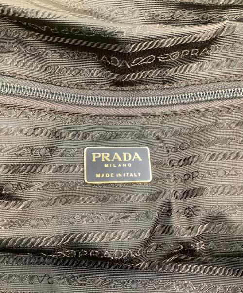 PRADA（プラダ）PRADA (プラダ) OLD PRADA　ボストンバッグ ブラウンの古着・服飾アイテム