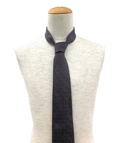 GUCCI（グッチ）GUCCI (グッチ) シルクネクタイ ブラック サイズ:不明の古着・服飾アイテム