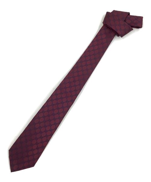 GUCCI（グッチ）GUCCI (グッチ) シルクネクタイ ワインレッド サイズ:不明の古着・服飾アイテム