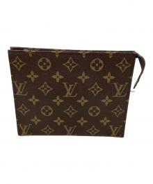LOUIS VUITTON（ルイ ヴィトン）の古着「ポーチ」｜ブラウン