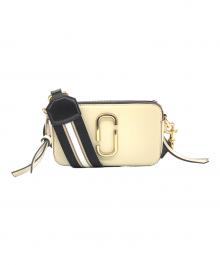 MARC JACOBS（マークジェイコブス）の古着「THE SNAPSHOT LEATHER CAMERA BAG」｜ベージュ×ブラック
