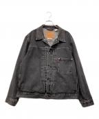 LEVI'S PReMIUMリーバイス プレミアム）の古着「TYPE I トラッカージャケット」｜ブラック