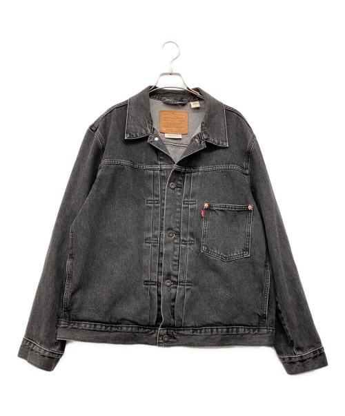 LEVI'S PReMIUM（リーバイス プレミアム）LEVI'S PReMIUM (リーバイス プレミアム) TYPE I トラッカージャケット ブラック サイズ:Lの古着・服飾アイテム