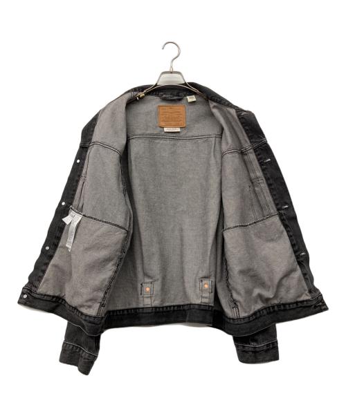 LEVI'S PReMIUM（リーバイス プレミアム）LEVI'S PReMIUM (リーバイス プレミアム) TYPE I トラッカージャケット ブラック サイズ:Lの古着・服飾アイテム
