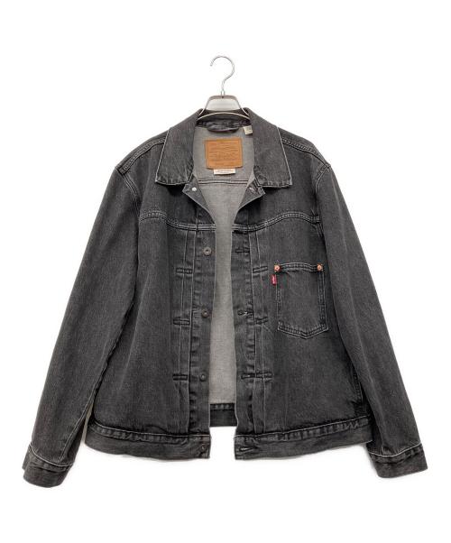 LEVI'S PReMIUM（リーバイス プレミアム）LEVI'S PReMIUM (リーバイス プレミアム) TYPE I トラッカージャケット ブラック サイズ:Lの古着・服飾アイテム