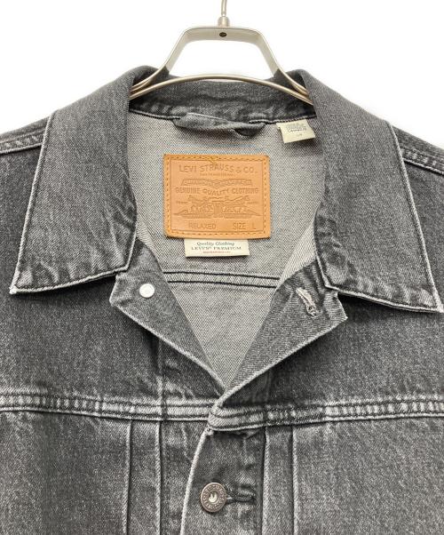 LEVI'S PReMIUM（リーバイス プレミアム）LEVI'S PReMIUM (リーバイス プレミアム) TYPE I トラッカージャケット ブラック サイズ:Lの古着・服飾アイテム