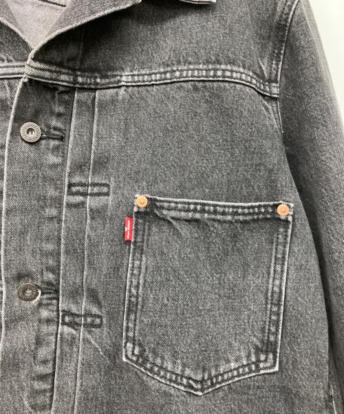 LEVI'S PReMIUM（リーバイス プレミアム）LEVI'S PReMIUM (リーバイス プレミアム) TYPE I トラッカージャケット ブラック サイズ:Lの古着・服飾アイテム