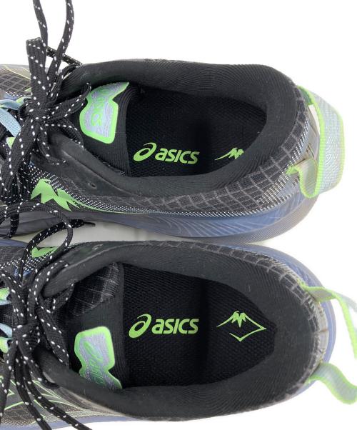 asics（アシックス）asics (アシックス) Trabuco Max 3ランニングシューズ ブラック サイズ:26の古着・服飾アイテム
