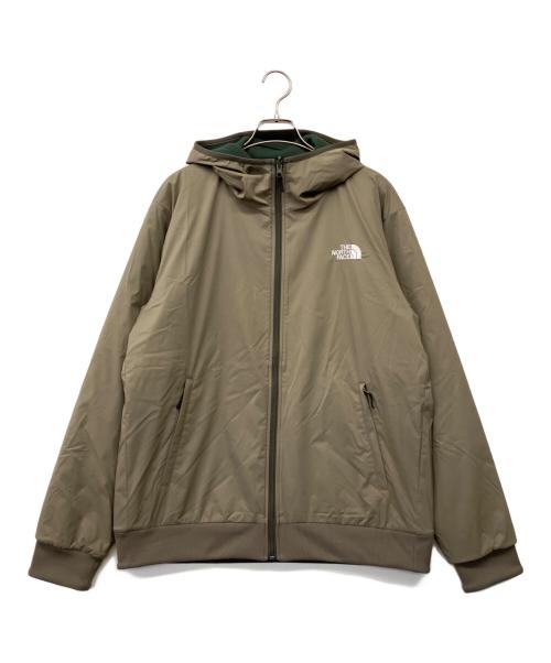 THE NORTH FACE（ザ ノース フェイス）THE NORTH FACE (ザ ノース フェイス) リバーシブルテックエアフーディ カーキ サイズ:Lの古着・服飾アイテム