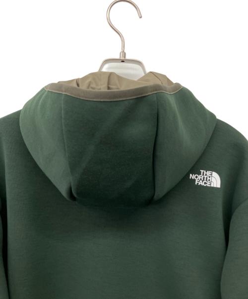 THE NORTH FACE（ザ ノース フェイス）THE NORTH FACE (ザ ノース フェイス) リバーシブルテックエアフーディ カーキ サイズ:Lの古着・服飾アイテム
