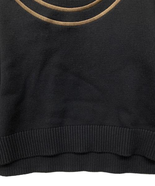 BOSS（ボス）BOSS (ボス) PORSCHE (ポルシェ) Sweat Capsule-Logo Cotton / Wool Black BOSS ブラック サイズ:XXLの古着・服飾アイテム
