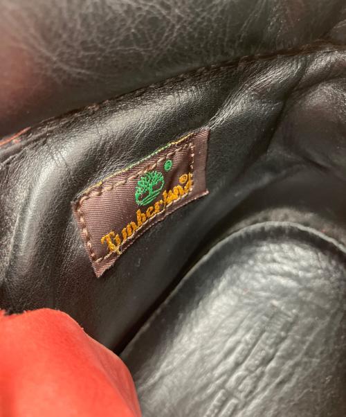 Timberland（ティンバーランド）Timberland (ティンバーランド) 編上げブーツ レッド サイズ:9の古着・服飾アイテム
