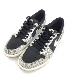 NIKE（ナイキ）の古着「AIR JORDAN 1 RETRO LOW OG ”BLACK CEMENT”」｜グレー