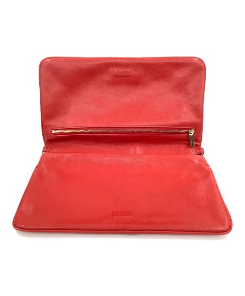 TORY BURCH（トリーバーチ）TORY BURCH (トリーバーチ) チェーンショルダーバッグ レッドの古着・服飾アイテム