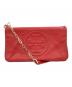 TORY BURCH（トリーバーチ）の古着「チェーンショルダーバッグ」｜レッド