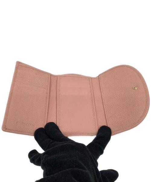 SEE BY CHLOE（シーバイクロエ）SEE BY CHLOE (シーバイクロエ) 3つ折り財布 ピンクの古着・服飾アイテム