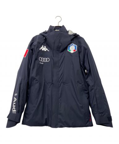 新品タグ付き Kappa カッパ イタリアチームモデル ミドラー 2点 中古・古着通販】Kappa (カッパ) イタリア代表 スキーウェア ネイビー