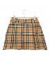 Burberry's (バーバリー) ショートラムウールスカート ベージュ サイズ:W25：15000円