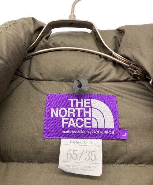 THE NORTHFACE PURPLELABEL（ザ・ノースフェイス パープルレーベル）THE NORTHFACE PURPLELABEL (ザ・ノースフェイス パープルレーベル) SEROW DOWN JACKET グレー サイズ:Lの古着・服飾アイテム