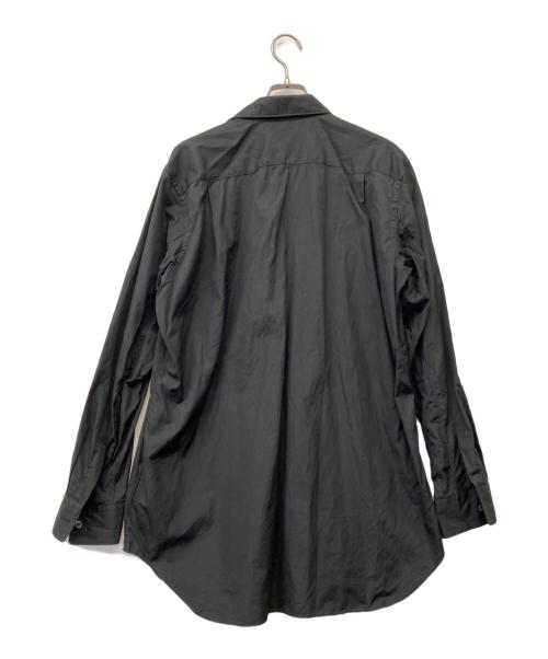 PLAY COMME des GARCONS（プレイコムデギャルソン）PLAY COMME des GARCONS (プレイコムデギャルソン) Shirt With Red Emblem Black ブラック サイズ:Lの古着・服飾アイテム