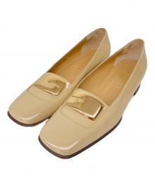 GUCCI（グッチ）の古着「SCARPA BASSA PELLE GUAR」｜ベージュ