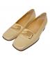 GUCCI（グッチ）の古着「SCARPA BASSA PELLE GUAR」｜ベージュ
