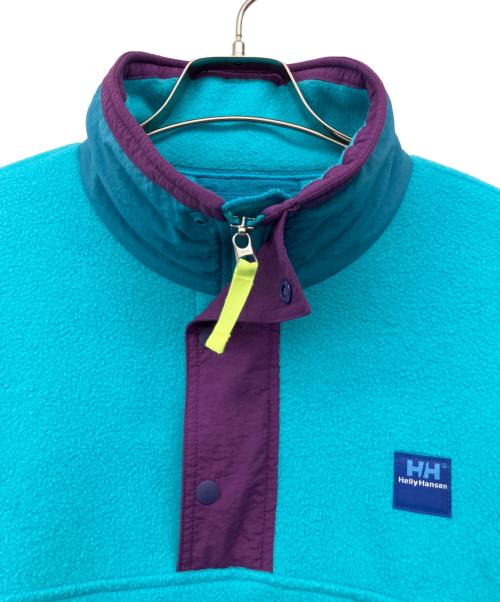 HELLY HANSEN（ヘリーハンセン）HELLY HANSEN (ヘリーハンセン) TSC FLEECE PULLOVER JACKET アクア サイズ:Lの古着・服飾アイテム