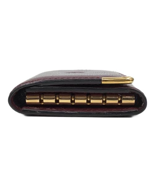 Cartier（カルティエ）Cartier (カルティエ) 6連キーケース ワインレッドの古着・服飾アイテム