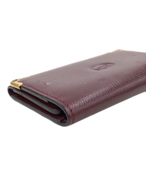 Cartier（カルティエ）Cartier (カルティエ) 6連キーケース ワインレッドの古着・服飾アイテム
