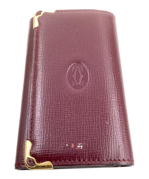 Cartier（カルティエ）Cartier (カルティエ) 6連キーケース ワインレッドの古着・服飾アイテム