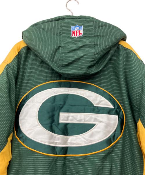 NFL（ナショナル・フットボール・リーグ）NFL (ナショナル・フットボール・リーグ) ATHLETIC PRO LINE イエロー×グリーン サイズ:Lの古着・服飾アイテム
