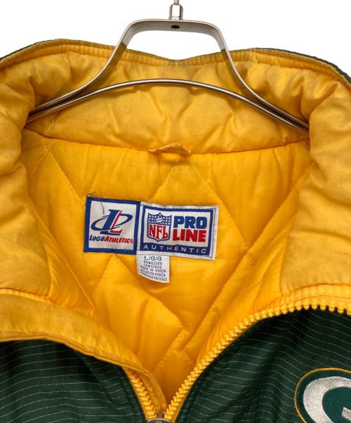 NFL（ナショナル・フットボール・リーグ）NFL (ナショナル・フットボール・リーグ) ATHLETIC PRO LINE イエロー×グリーン サイズ:Lの古着・服飾アイテム